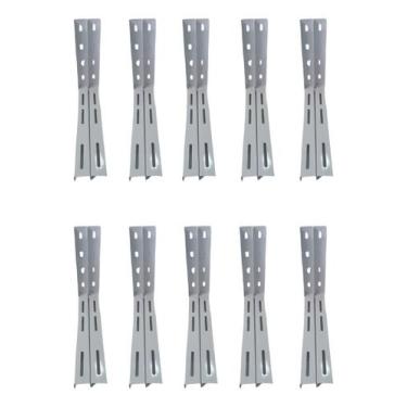 Imagem de Kit 10 Suporte 500mm Ar Cond Split Aço 12.000 A 30.000 Btus - SM STEEL