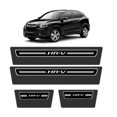 Imagem de Kit Soleiras Elegance Np - Protetor Premium HR-V 2016 2022 - NP ADESIV