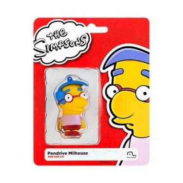 Imagem de Pen Drive Multilaser 8GB Simpsons Milhouse PD075