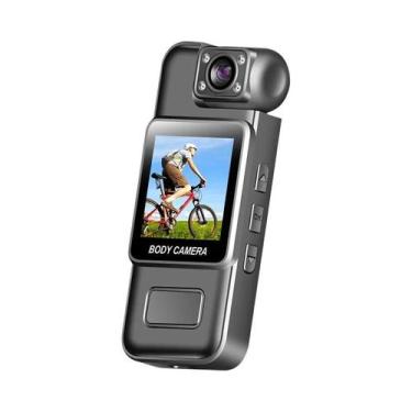 Imagem de Câmera Mini Wifi 4K Ultra HD Portátil Para Registro De Atividades Poli