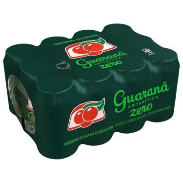 Imagem de Refrigerante Lata Guaraná Antarctica Zero Diet - 12 Unidades 350ml - G