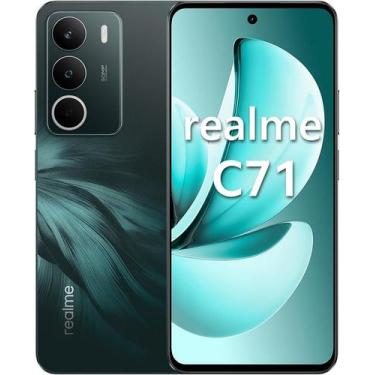 Imagem de Celular C71 4GB 128GB ROM Dual SIM Tela 6,67 120Hz Bateria 6000mAh Ver