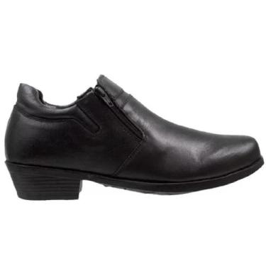 Imagem de Sapato Social Masculino Zapattero 0908, 41, Preto