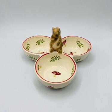 Imagem de Petisqueira Esquilo com Cogumelo 22x12cm Luiz Salvador