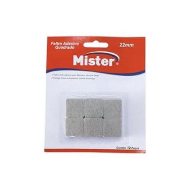 Imagem de Feltro adesivo moveis-quad.22mm-12pc-mister