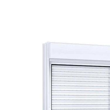 Imagem de Janela de Aluminio Correr com Persiana - 2 Folhas - 160x140 Giusto Bra