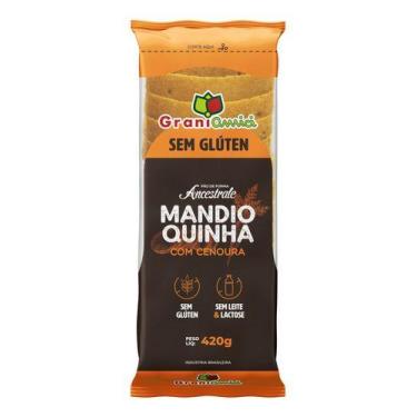 Imagem de Pão de Forma Mandioquinha com Cenoura S/ Glúten Grani Amici 420g