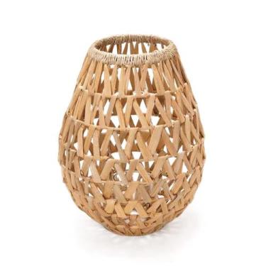 Imagem de Lanterna Decorativa em Tabua Natural Mart