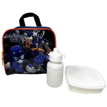 Imagem de Lancheira Escolar Térmica Infantil Juvenil - Boneco Power Rangers Beas
