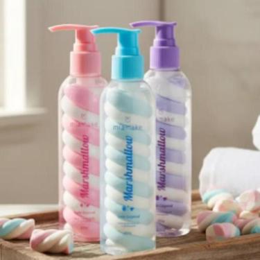 Imagem de Kit 3 Loção Gel Hidratente Marshmallow Hora do Chá 220g - Mia Make