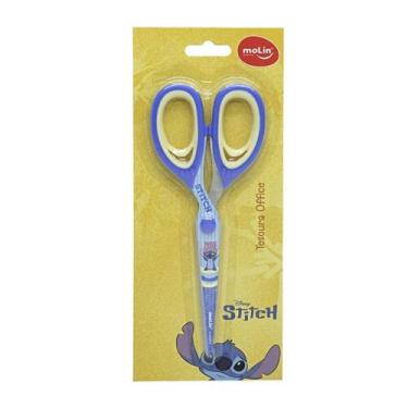 Imagem de Tesoura Office Disney Stitch 18 Cm Molin Modelo 3 - MOLIN DO BRASIL