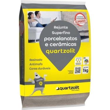 Imagem de Rejunte para Revestimentos 1kg Alta Aderência Branco Quartzolit