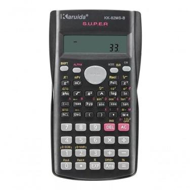 Imagem de Calculadora Científica 240 Funções De 12 Dígitos E Frações - OUTRAS MA