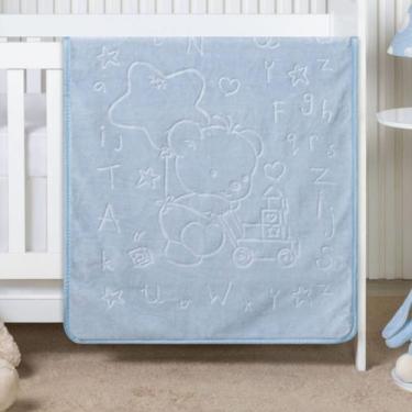 Imagem de Cobertor Infantil Bebê Extra Macio Antialérgico Bonno Baby em Alto rel