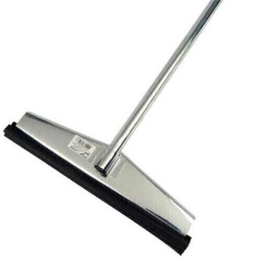 Imagem de Rodo 30cm de Alumínio com Cabo Alumínio Leve Ergonômico Sistema Troca Refil para Pisos