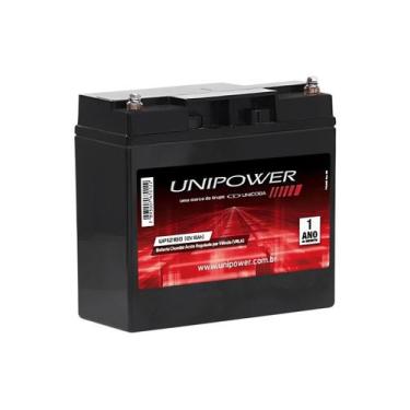 Imagem de Bateria Estacionaria Unipower UP12180 VRLA 12V 18Ah M5