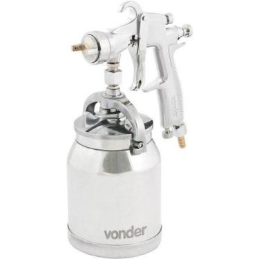 Imagem de Pistola para Pintura com Caneca em Alumínio Tipo Sucção Psv 200 - Vond