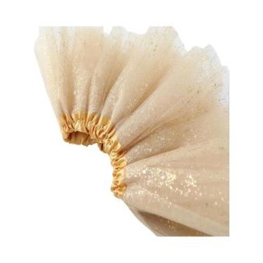 Imagem de Nova Saia Infantil Bronzeada para Meninas, Saia Tutu de Tule Fofa Esti