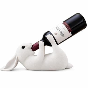 Imagem de Suporte para Garrafa de Vinho - Decoração para Bar, Adega e Cozinha, M