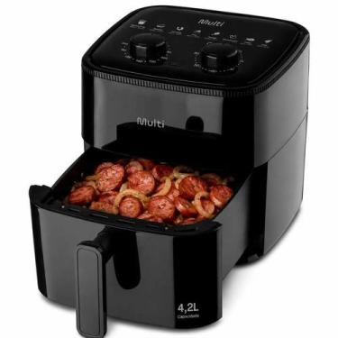 Imagem de Air Fryer 4,2 Litros Fritadeira Elétrica 1350W 127V Multi GO252, 110V