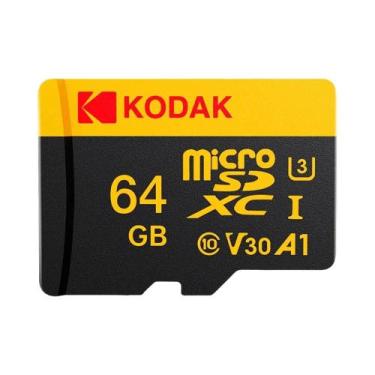 Imagem de Cartão Micro SD KODAK De Alta Velocidade 128GB 64GB 32GB 16GB Classe 1