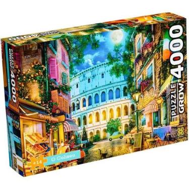 Imagem de Quebra Cabeça Puzzle 4000 Peças O Coliseu Grow