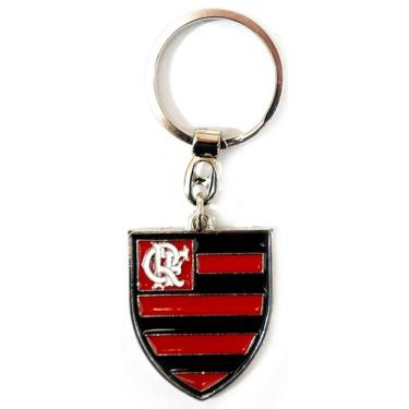 Imagem de Trjflat - Chaveiro Escudo Do Flamengo