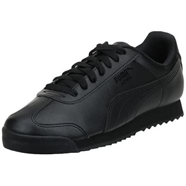 Imagem de PUMA Tênis masculino Roma, Preto/preto, 44