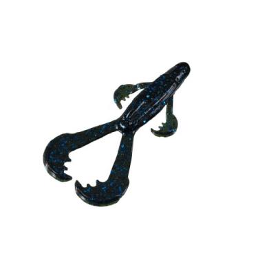 Imagem de Strike King Rage Tail, macaco espacial, floco azul preto, 0,17