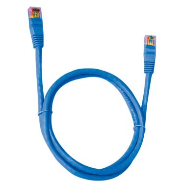 Imagem de Cabo de Rede UTP (Patch Cord) RJ45 Cat 6 - 2.5 metros - Azul - Plus Cable PC-ETH6U25BL