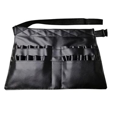 Imagem de Bolsa de Pincéis de Maquiagem, 32 Bolsos com Estojo Organizador de Suporte Portátil Profissional Belt Stra, para E de Moda (pincéis