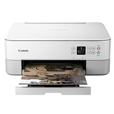 Imagem de Canon PIXMA TS5320 Impressora sem fio, Scanner, Copiadora com AirPrint, Branco, Funciona com Alexa