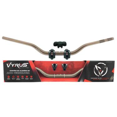 Imagem de Guidão Vyrus Baixo Fat Bar 28mm Com Protetor Espuma