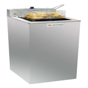 Imagem de Fritador água E óleo 23 Litros C/ 1 Cesto- 220v Met. Venâncio