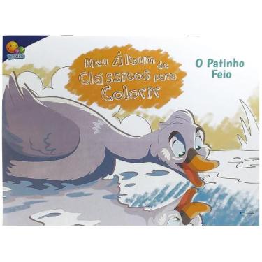 Imagem de Livro - Meu Álbum De Clássicos P/ Colorir:Patinho...