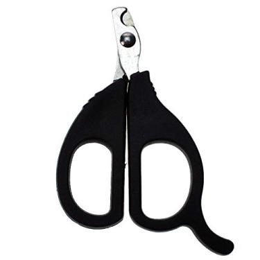 Imagem de Chalesco Tesoura Pequena para Corte de Unhas Preto 10 x 6 cm
