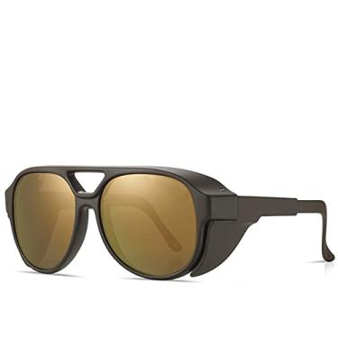 Imagem de Óculos de ciclismo polarizado masculino MTB óculos de bicicleta UV400 óculos de ciclismo de estrada à prova de vento óculos de sol femininos esportivos com estojo, PV04 C3, Z