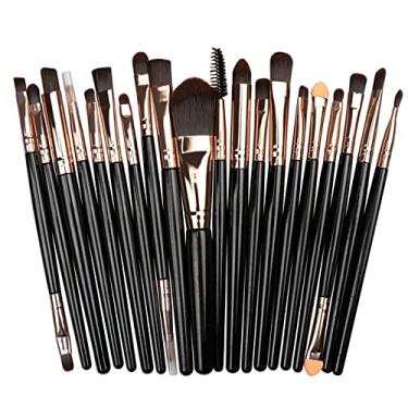 Imagem de 6 peças-20 peças conjunto de pincéis de maquiagem cosméticos para ferramentas de maquiagem para rosto feminino beleza profissional base blush sombra, t18, china
