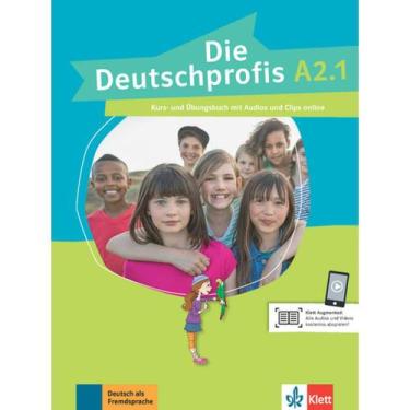 Imagem de Die Deutschprofis, Kb/Üb + Online Hörmaterial- A2.1 + Marca Página - M