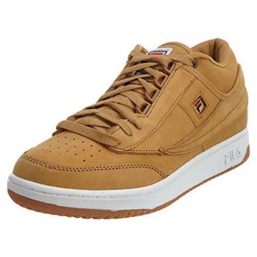 Imagem de Tênis masculino Fila T-1 de cano médio, Whet/Wht/Gum, 9