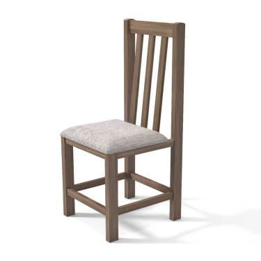 Imagem de Cadeira Italia Rustica Meneghetti - Marrom com Branco