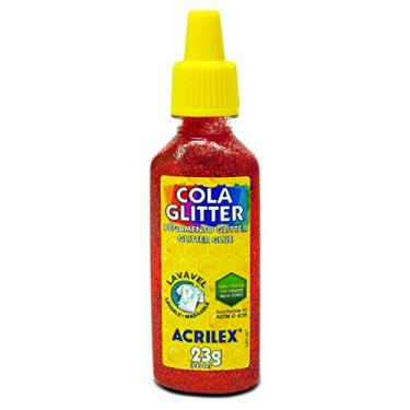 Imagem de Cola Glitter 23 g, Acrilex, 029000205, Vermelho