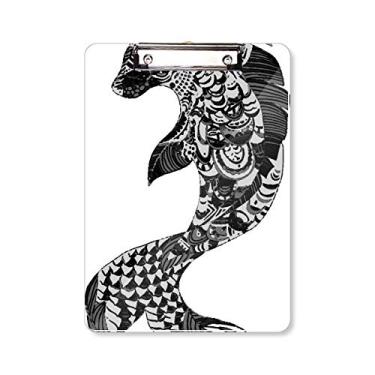 Imagem de China Masterpiece Mountains Rivers Desenho Prancheta Pasta Bloco de Escrita Placa de Apoio A4