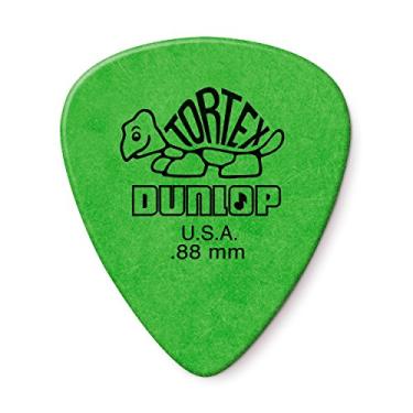 Imagem de Palheta para guitarra Jim Dunlop Standard, 0.88 mm, pacote com 36, verde