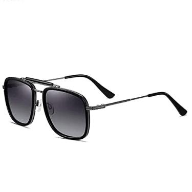 Imagem de Óculos de sol Masculino Banned 1976 Metal Estilo Piloto Óculos Polarizados com Proteção Uv400 (C5)