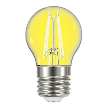 Imagem de Lâmpada LED Filamento Color 4W Bolinha G45 Taschibra 10 Unidade - Amarela