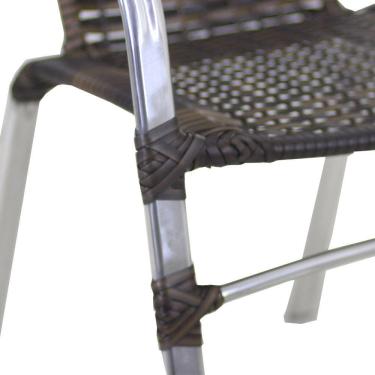 Imagem de 2 Cadeiras e Mesa Floripa em Alumínio, Área externa, lazer, jardim, churrasqueira