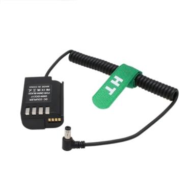 Imagem de HangTon Bateria falsa DC Barrel DMC-DCC17 Power para câmera Panasonic Lumix GH6, G9, G9 II, S5, S5 II, S5 IIX, GH5m2, GH5S DSLR DMW-BLK22