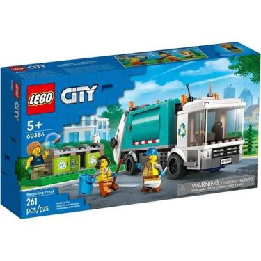 Imagem de Lego City Caminhãozinho De Lixo 60386 261 Peças
