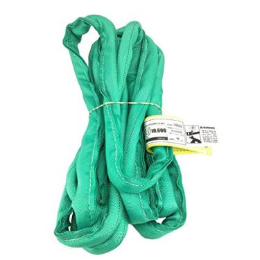 Imagem de Tiras verdes feitas nos EUA VR2 X '10 cm - 76 cm de comprimento na lista, tampas duplas de poliuretano redondo sem fim com tampa dupla, 2,4 kg vertical, 2,4 kg de gargantilha, 2,4 kg cesta (poliéster dos EUA), 10 FT, Green